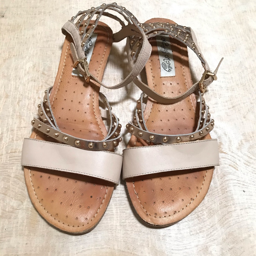 Naughty Monkey Slingbacks Studded Sandals